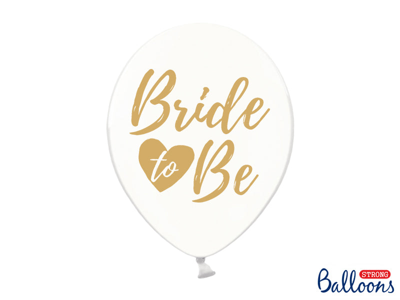 Ballonmix Bride to be Gold