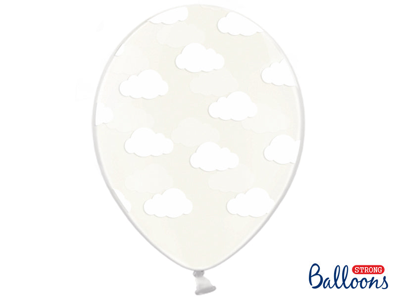 Babyshower Baby Party Junge Blau Boy Ballons Wolken