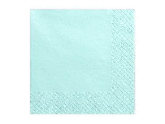 Servietten in Mint