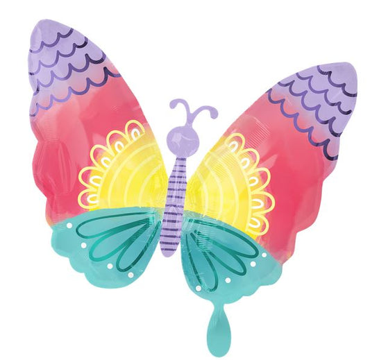 Folienballon Schmetterling Kindergeburtstag Party Butterfly 