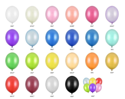 Luftballons Latexballons Metallic