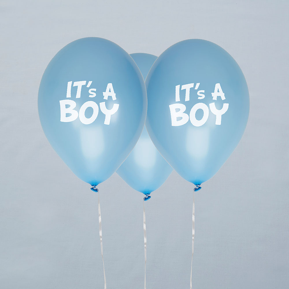 It's a Boy Luftballons Latexballons Blau Baby Party Junge