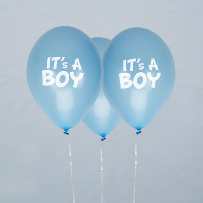 It's a Boy Luftballons Latexballons Blau Baby Party Junge