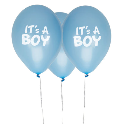 Latexballons It's a Boy Blau