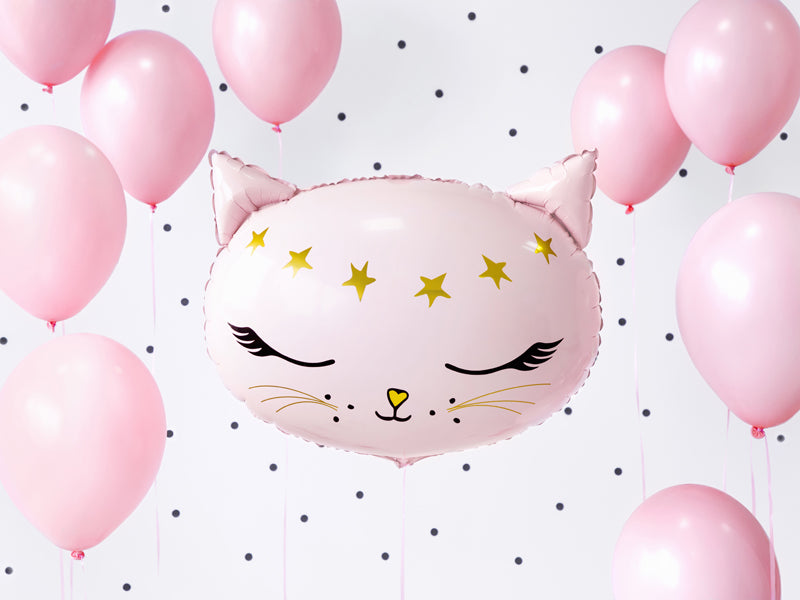 Kitty Katzen Party Geburtstag Rosa Folienballon