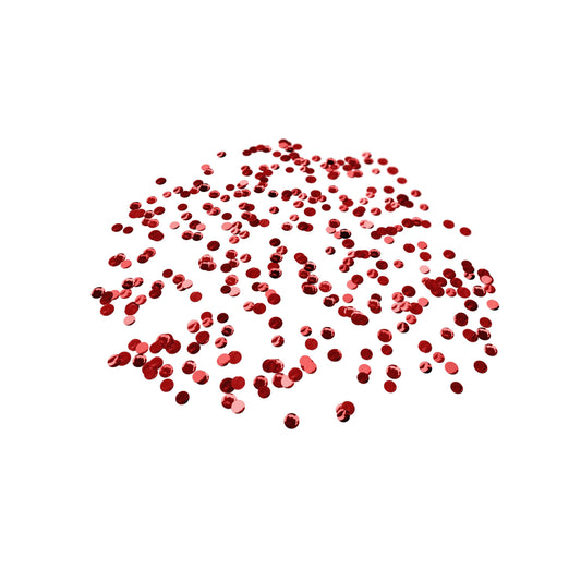 Folienkonfetti Metallic Konfetti Rot