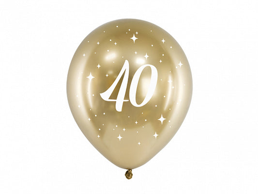 Ballonmix Glossy Gold 40
