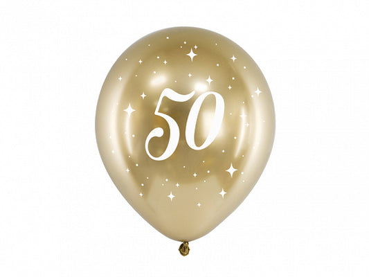 Ballonmix Glossy Gold 50