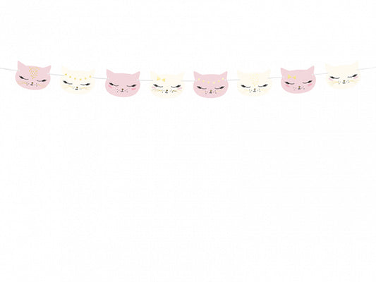 Girlande Katzen Kitty