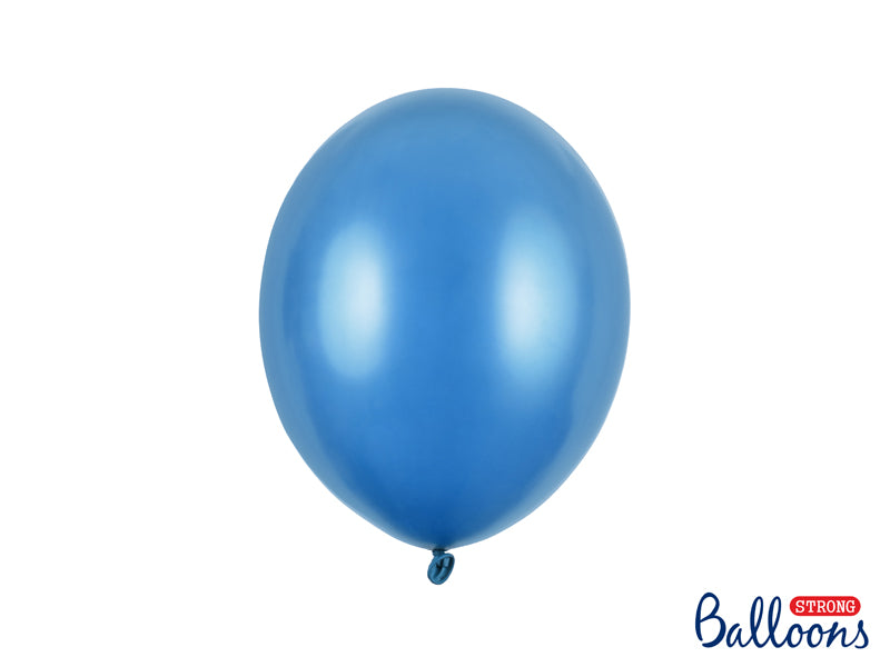 Ballon Metallic Blau Caribbean Blue Karibikblau