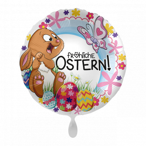 Folienballon Hase Ostern Süß Häschen Fröhliche Ostern