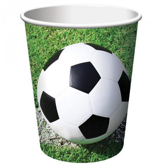 Pappbecher Partybecher Fußball