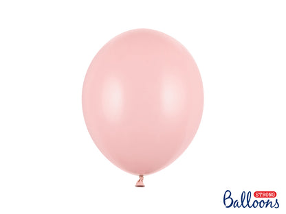 Pastel Pale Pink Rosa Luftballons