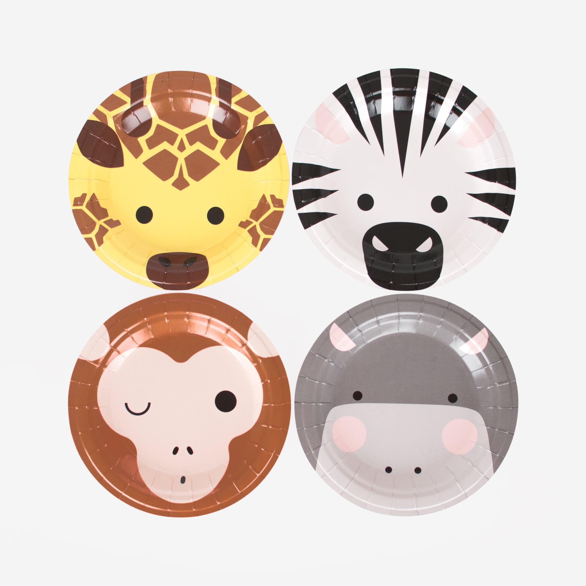 Dschungel Party Kinder Geburtstag Safari Partyteller Pappteller