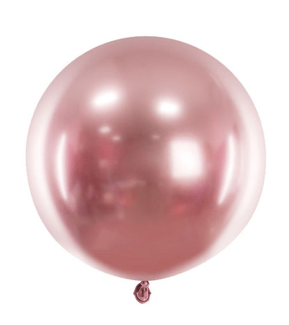 Glossy Ballons in Rose Rosegold Rosa Elegant Metallic glänzend Hochzeit
