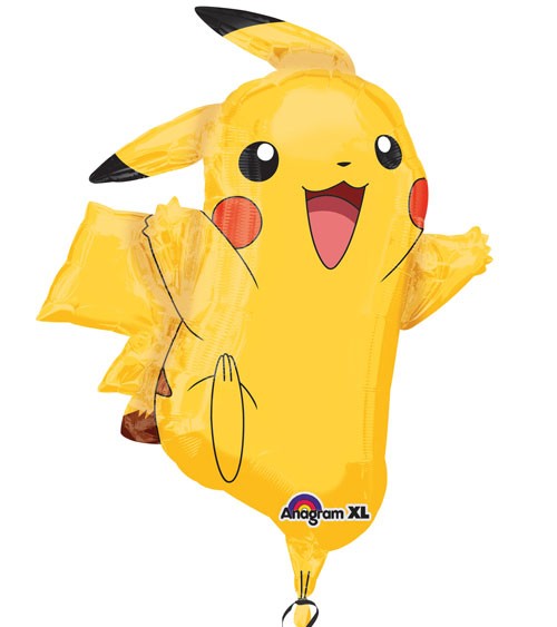 Pokemon Pikachu Folienballon Party Kindergeburtstag